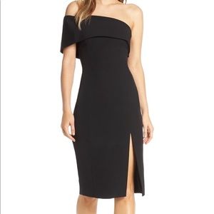 Eliza J Off the Shoulder Cocktail Dress